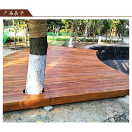 中邦木塑景观(图)|优质防腐木凉亭|平度优质防腐木